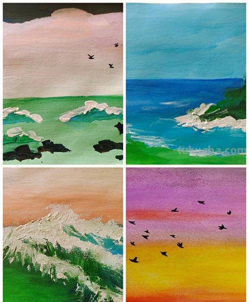 如何用颜色丰富你的风景临摹画作 