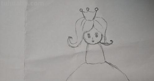 公主头发怎么画简笔画 公主简笔画怎么画？