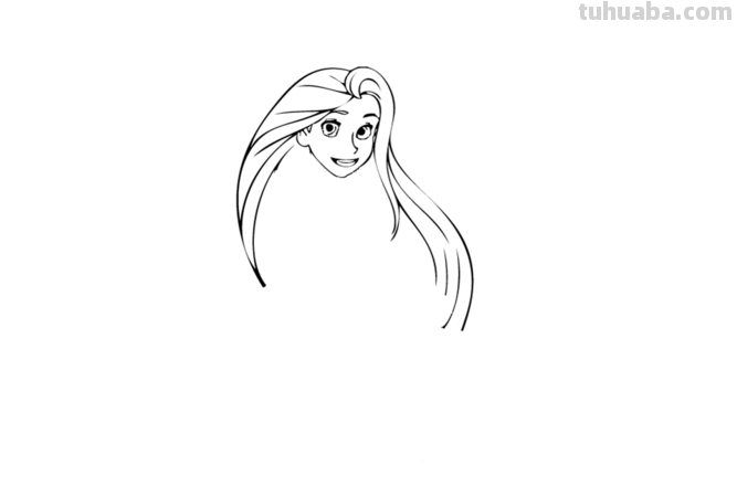 公主头发怎么画简笔画 公主简笔画怎么画?