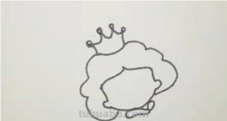 公主头发怎么画简笔画 公主简笔画怎么画？