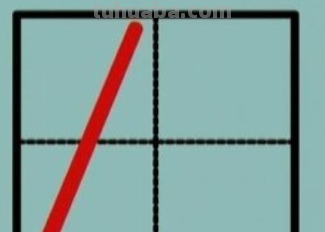 数字9的田字格写法是什么?