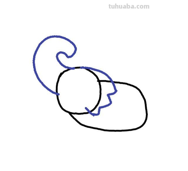 大象的简笔画怎么画 儿童简笔画：大象的最简单画法？