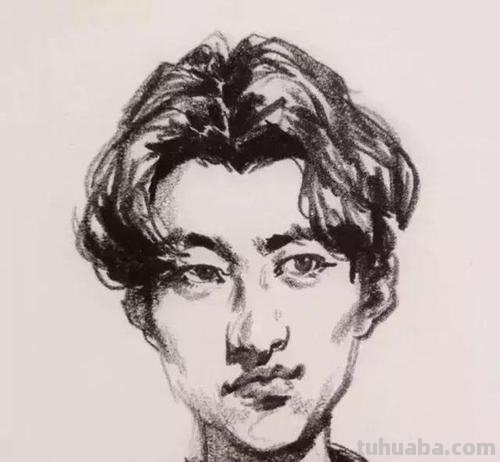 速写帅哥头 速描人头像头发应该怎样画？速写画的头发留白好不留白好？