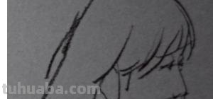 速写帅哥头 速描人头像头发应该怎样画？速写画的头发留白好不留白好？