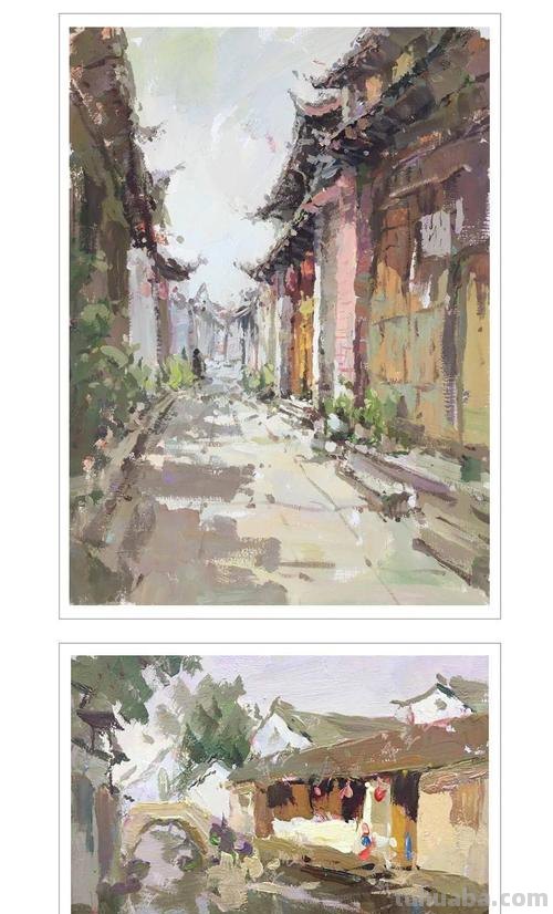 色彩建筑物及色彩建筑物临摹图片 