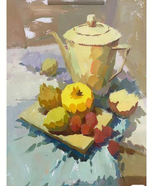 如何用色彩静物步骤图提升绘画技巧？ 