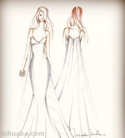 彩铅怎么画白色婚纱 水性彩铅如何画白色？