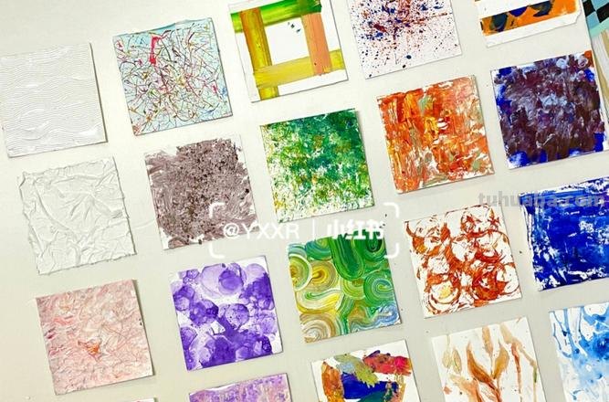 色彩肌理优秀作业图片及色彩肌理优秀作业图片大全 