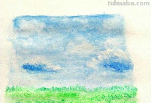 草坪小草怎么画简笔画 小草怎么画_怎样画小草？