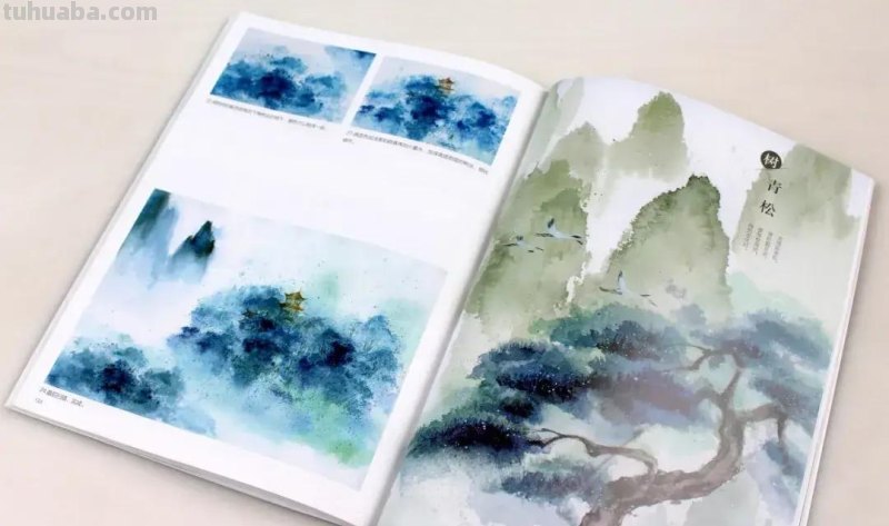 6个水彩写意技法，教你轻松画出超美水墨画
