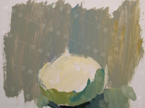 大蒜色彩及大蒜色彩的画法 