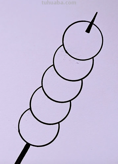 糖葫芦怎么画彩铅 冰糖葫芦儿童画? 糖葫芦怎么画彩铅 冰糖葫芦儿童画?