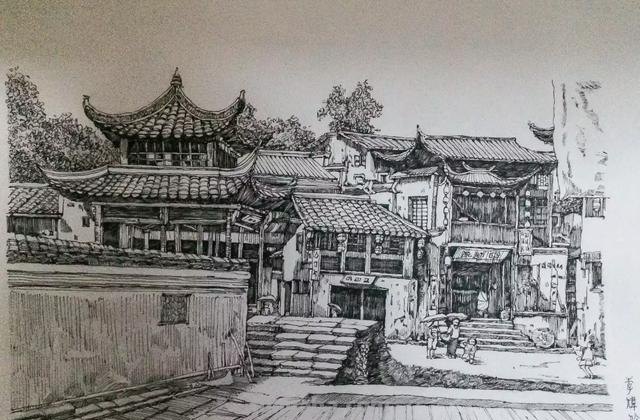 彩绘风景速写 风景速写的意义？