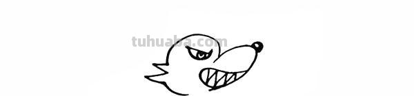 狼怎么画简笔画简单 画大灰狼的简单方法？
