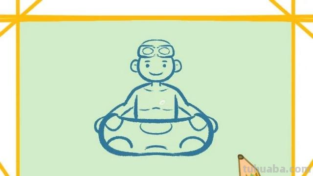 人在游泳怎么画简笔画 怎样才能画好一个正在游泳的人？