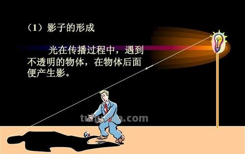 光是沿什么传播的 影子的形成说明光是沿什么传播的