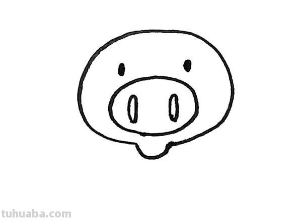 不用彩铅怎么画猪 挤挤猪绘画教程？