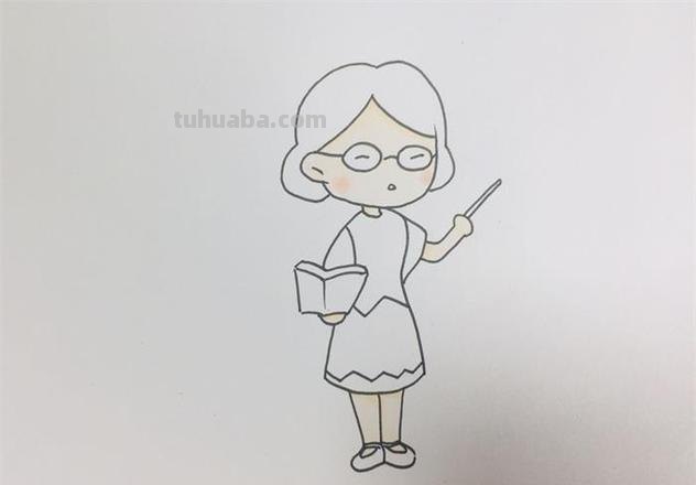 老师的简笔画怎么画 简笔画老师是怎么画的?
