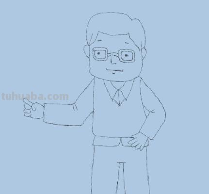老师的简笔画怎么画 简笔画老师是怎么画的？