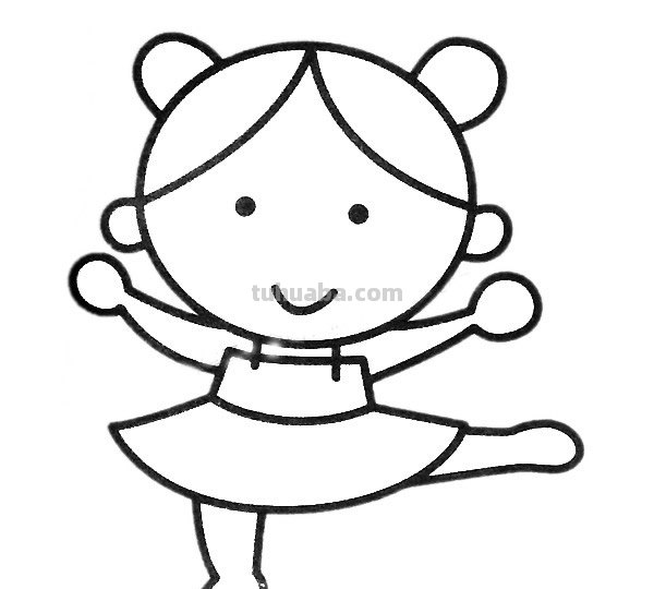 动漫女生怎么画简笔画 画画教程简单漫画少女？