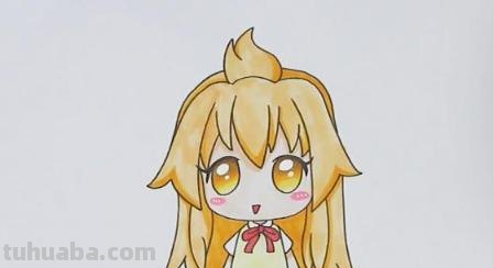 动漫女生怎么画简笔画 画画教程简单漫画少女？