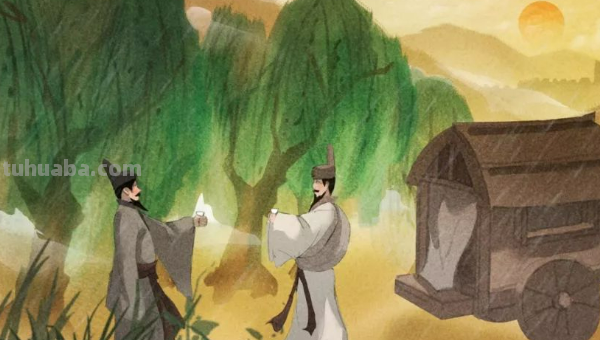 送元二使安西的意思