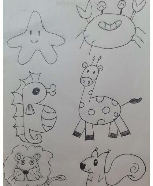 幼儿园小动物简笔画教程大全，老师家长收藏备用