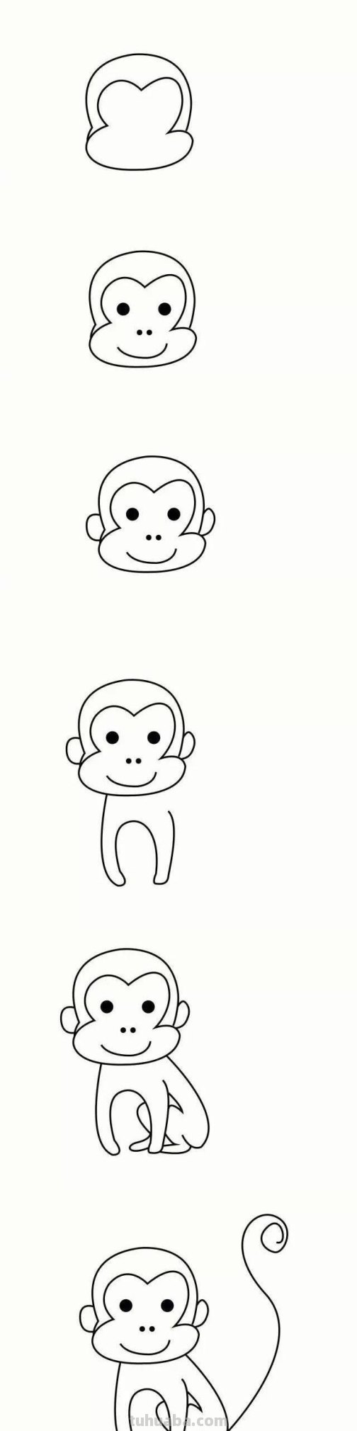 幼儿园小动物简笔画教程大全，老师家长收藏备用