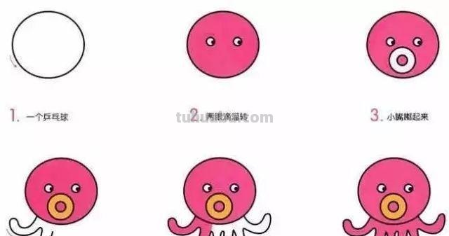 幼儿园小动物简笔画教程大全，老师家长收藏备用
