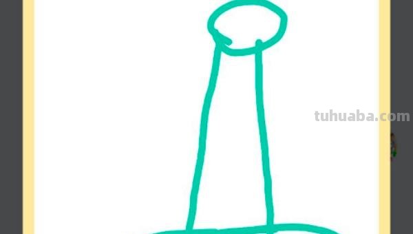 彩铅灯塔插画怎么画 彩铅画自学教程风景？