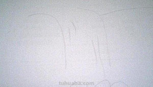 瀑布怎么画简笔画铅笔 望庐山瀑布田字格铅笔书写？