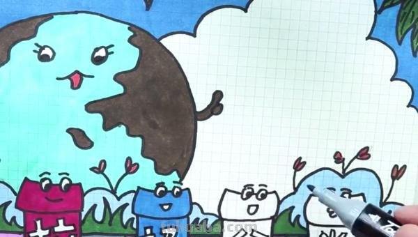 垃圾手抄报怎么做 垃圾分类手抄报怎么画？