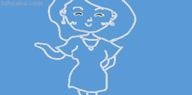 漂亮的妈妈怎么简笔画 简笔画系列-母亲节怎么画简单的画？