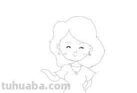 漂亮的妈妈怎么简笔画 简笔画系列-母亲节怎么画简单的画？