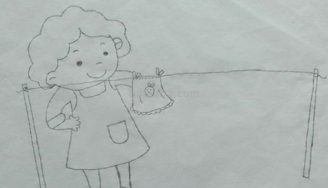 漂亮的妈妈怎么简笔画 简笔画系列-母亲节怎么画简单的画？