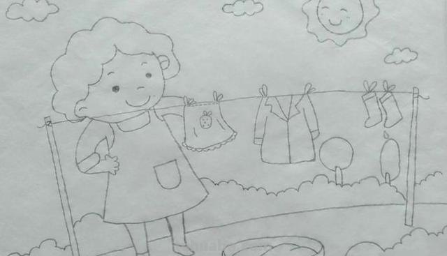漂亮的妈妈怎么简笔画 简笔画系列-母亲节怎么画简单的画？