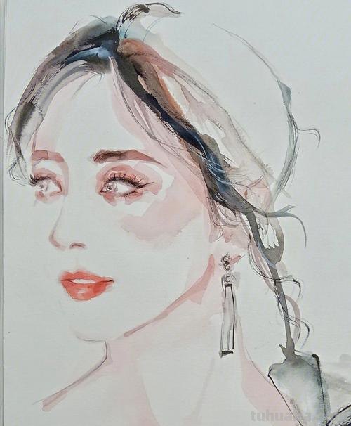 水彩人物分享—喜欢水彩的你千万不要错过了这些人物水彩画呀