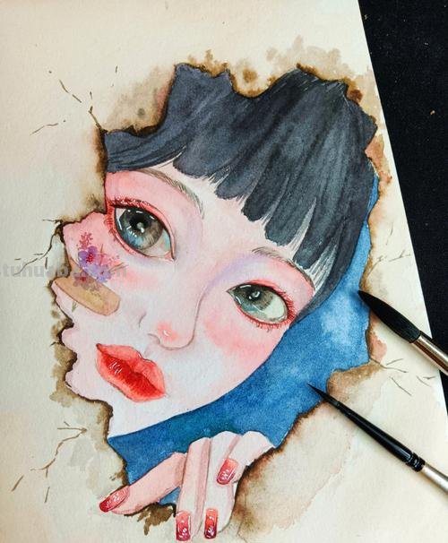 水彩人物分享—喜欢水彩的你千万不要错过了这些人物水彩画呀