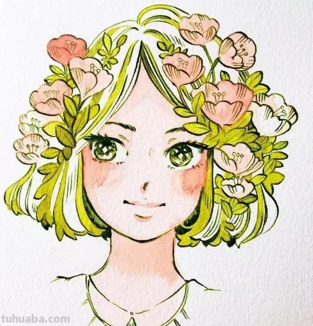 水彩人物分享—喜欢水彩的你千万不要错过了这些人物水彩画呀