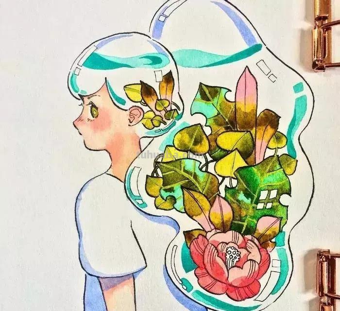 水彩人物分享—喜欢水彩的你千万不要错过了这些人物水彩画呀