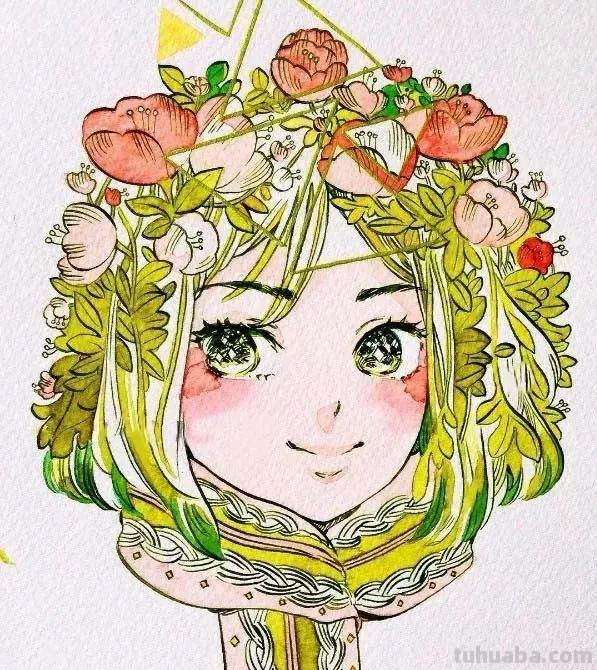 水彩人物分享—喜欢水彩的你千万不要错过了这些人物水彩画呀