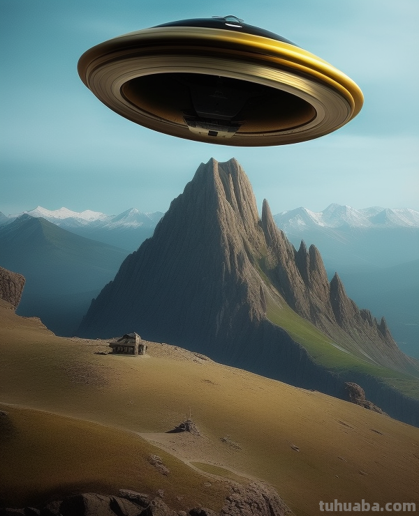 AI绘画每日一(组)图：UFO