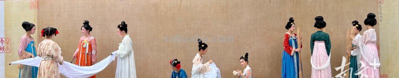 扮唐代仕女出神入“画”！广州一中学师生Cosplay走红网络