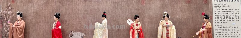 扮唐代仕女出神入“画”！广州一中学师生Cosplay走红网络