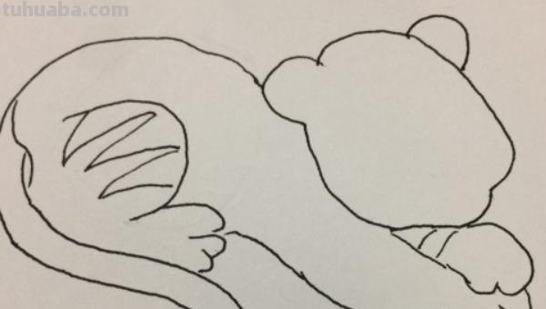 老虎的话怎么画彩铅 画虎的步骤？