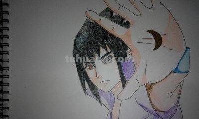 头发怎么画用彩铅 教你绘画左助的头发？