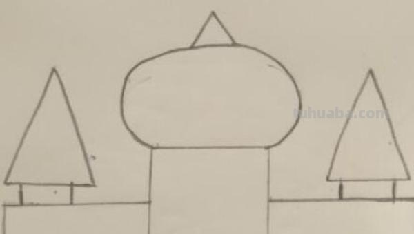 简笔画塔涂什么颜色 中秋节宝塔应该画什么颜色？