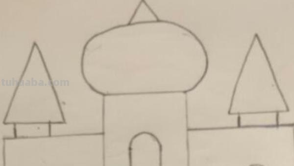 简笔画塔涂什么颜色 中秋节宝塔应该画什么颜色？
