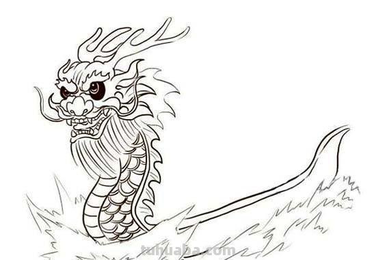 简笔画龙舟怎么画 如何画端午节龙舟简笔画？