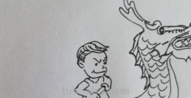 简笔画龙舟怎么画 如何画端午节龙舟简笔画？
